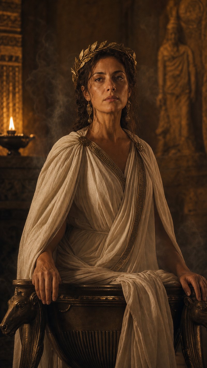 Day in the Life of the Oracle of Delphi