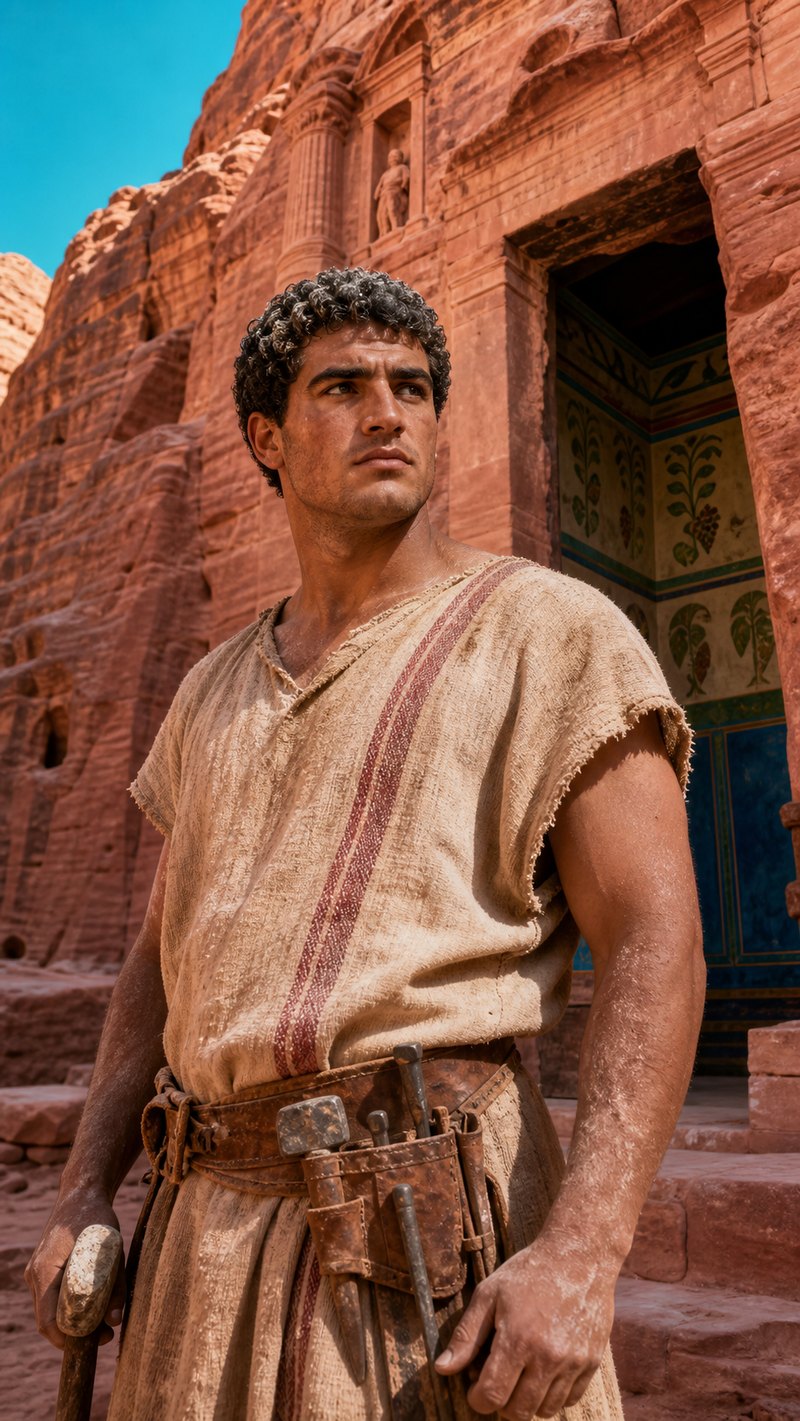 Day in the Life of a Petra Stonemason